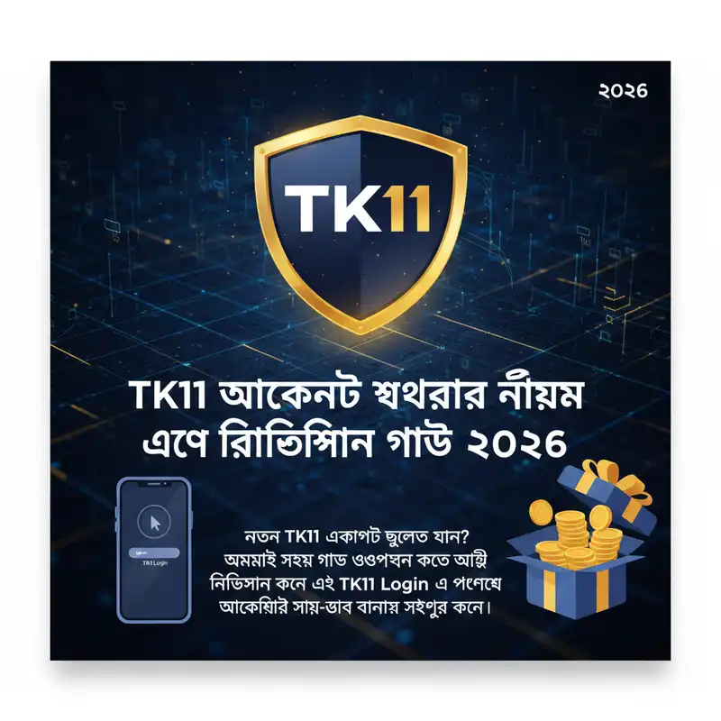TK11 অ্যাকাউন্ট রেজিস্ট্রেশন গাইড ২০২৬
